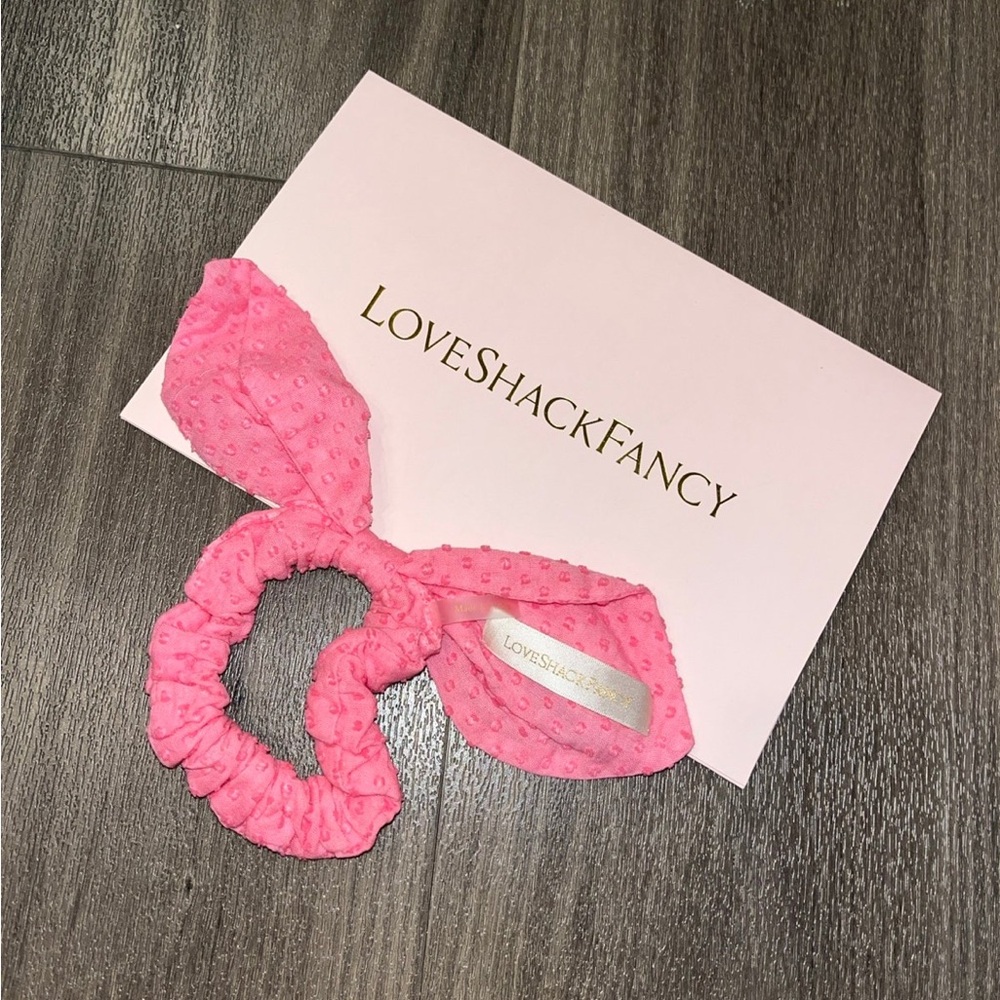 NWOT loveshackfancy scrunchie